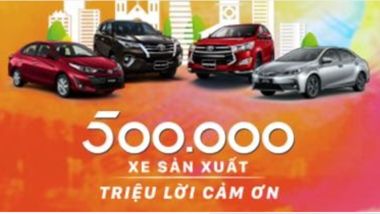 Toyota Thank 500k Customers